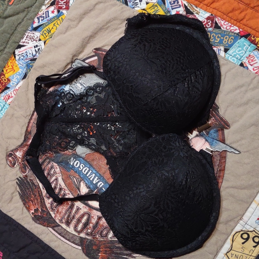 Auden front close lace bra